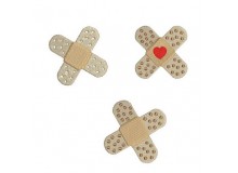 Stickdatei - Doppel Pflaster & Doppel Pflaster Herz